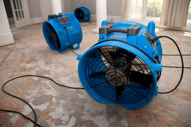 Water damage restoration process in WY